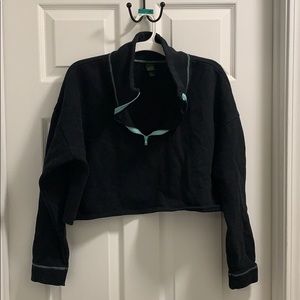 Cropped Workout 3/4 Zip Jacket